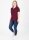 Jako Polo Organic weinrot M