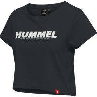 Hummel hmlLEGACY WOMAN CROPPED T-SHIRT BLACK XL
