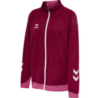 Hummel hml LEAD WOMEN POLY ZIP JACKET BIKING RED M