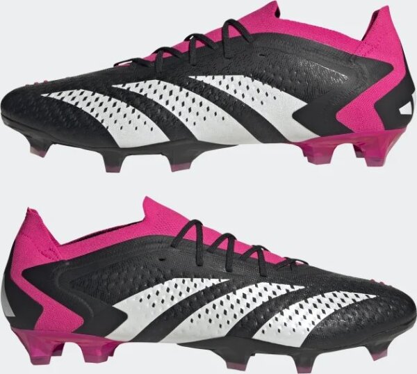 adidas PREDATOR ACCURACY.1 L FG schwarz/weiß/pink 40