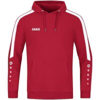 Jako Kapuzensweat Power rot S