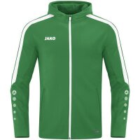 Jako Kapuzenjacke Power sportgrün 164