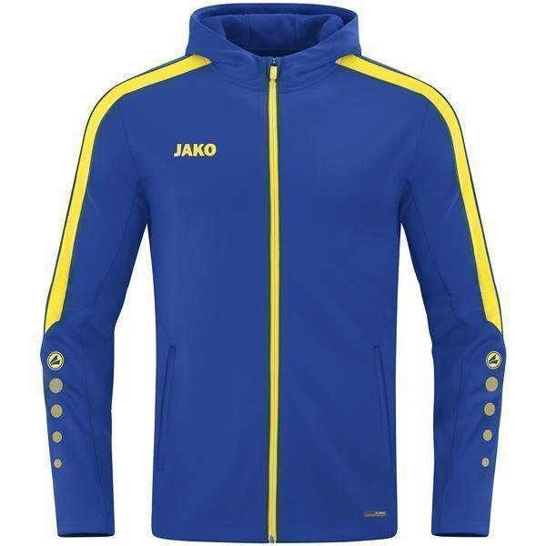 Jako Kapuzenjacke Power royal/citro XXXL
