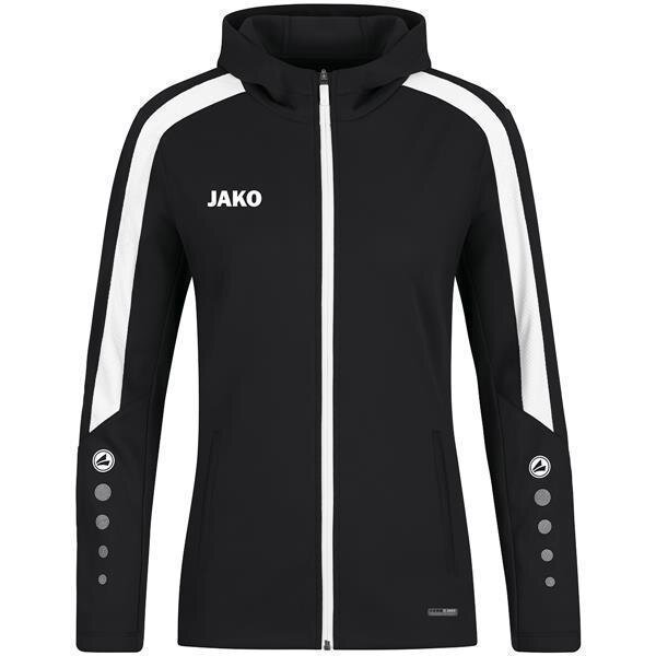 Jako Kapuzenjacke Power schwarz 44
