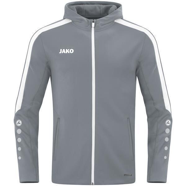 Jako Kapuzenjacke Power steingrau XXXL