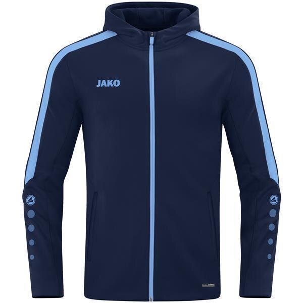 Jako Kapuzenjacke Power marine/skyblue M