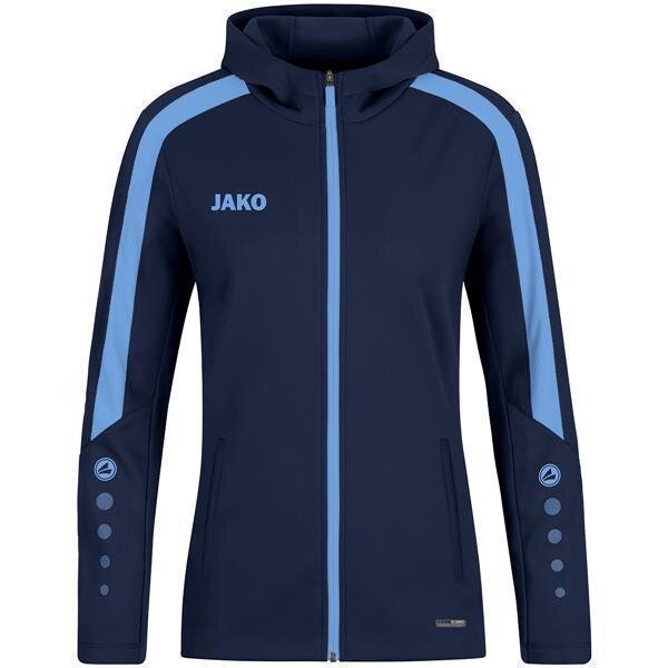 Jako Kapuzenjacke Power marine/skyblue 36