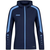 Jako Kapuzenjacke Power marine/skyblue 44