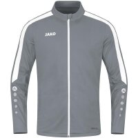 Jako Polyesterjacke Power steingrau XL