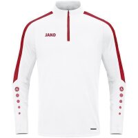 Jako Zip Top Power weiß/rot 42