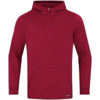 Jako Zip Hoodie Pro Casual chili rot L