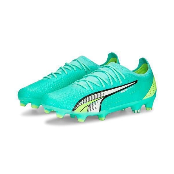 Puma Ultra Ultimate FG/AG Fussballschuhe electric peppermint-puma white-fastyellow 43