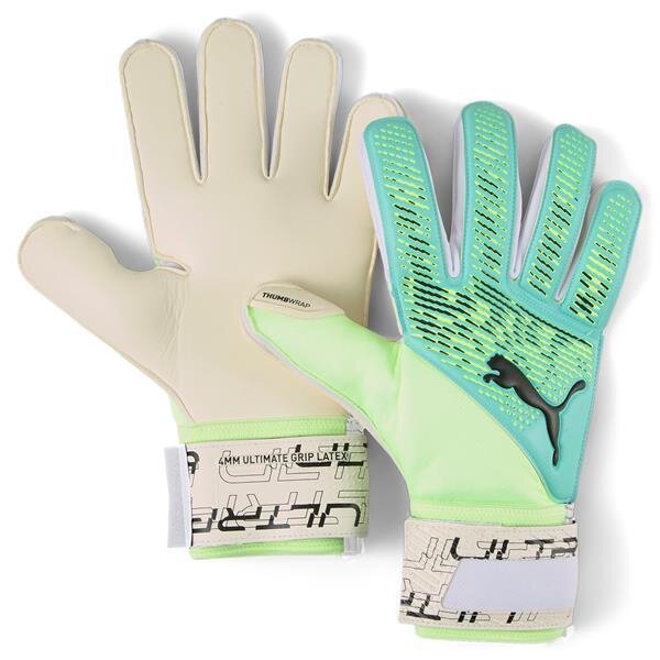 Puma Ultra Grip 2 RC Torwarthandschuhe electric peppermint-fast yellow 9