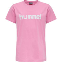 Hummel HMLGO KIDS COTTON LOGO T-SHIRT S/S COTTON CANDY 164