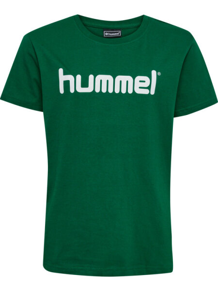 Hummel HMLGO KIDS COTTON LOGO T-SHIRT S/S EVERGREEN 140