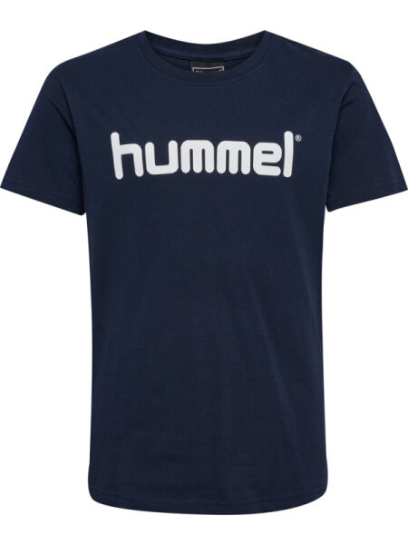 Hummel HMLGO KIDS COTTON LOGO T-SHIRT S/S MARINE 164