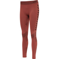 Hummel hmlFIRST SEAMLESS TRAINING TIGHT WOMEN MARSALA M-L