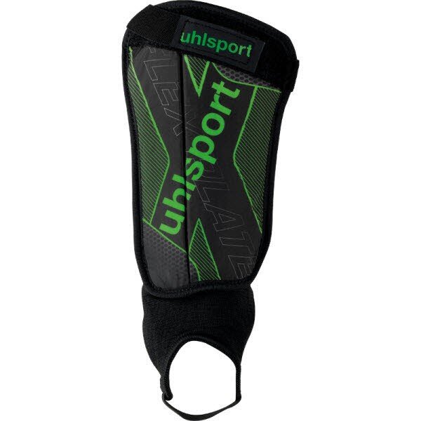 Uhlsport Flex Plate Schienbeinschoner schwarz/fluo grün XL