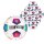 10er Ballpaket Derbystar Bundesliga Brillant Replica s-light v23 weiß/bunt 5