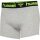 Hummel HMLMARS 2PACK BOXERS - GREY MELANGE/WHITE - S