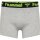 Hummel HMLMARS 2PACK BOXERS - GREY MELANGE/WHITE - M