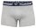 Hummel HMLMARS 2PACK BOXERS - GREY MELANGE/TOTAL ECLIPSE - M
