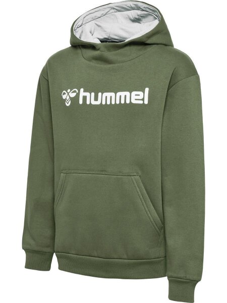 Hummel hmlMOVER COTTON HOODIE KIDS - FOUR LEAF CLOVER - 140