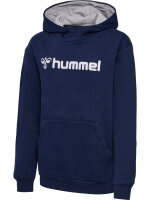Hummel hmlMOVER COTTON HOODIE KIDS - MARINE - 146