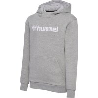 Hummel hmlMOVER COTTON HOODIE KIDS - GREY MELANGE - 164