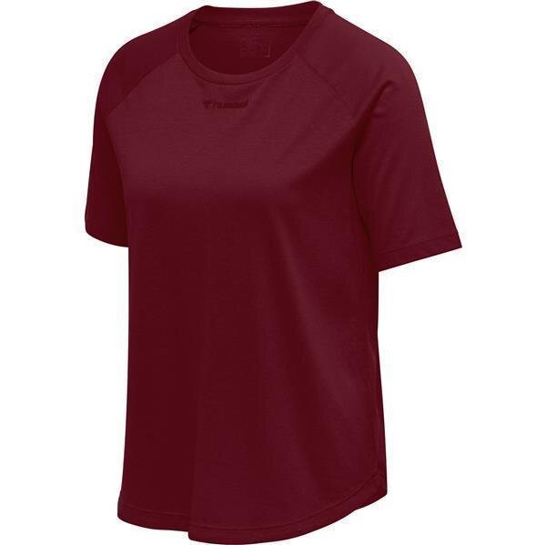 Hummel hmlMT VANJA T-SHIRT - CABERNET - XS