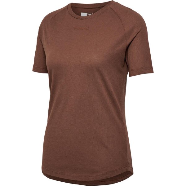 Hummel hmlMT VANJA T-SHIRT - NUTMEG - M