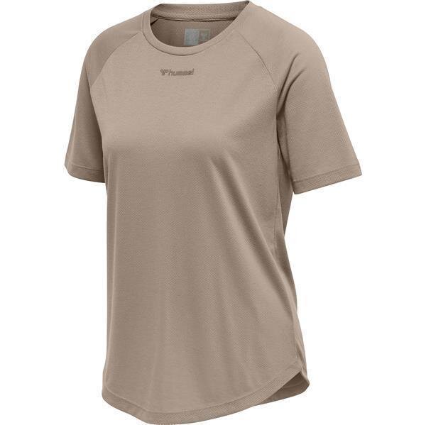 Hummel hmlMT VANJA T-SHIRT - DRIFTWOOD - L