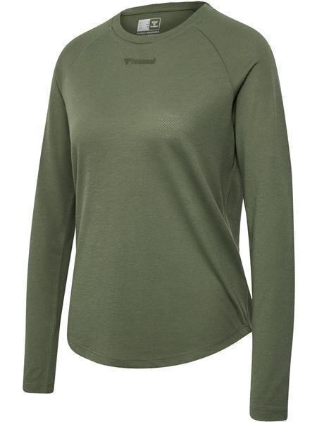Hummel hmlMT VANJA T-SHIRT L/S - DEEP LICHEN GREEN - XS