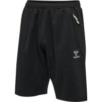 Hummel hmlMOVE GRID COTTON SHORTS - BLACK - 3XL