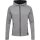 Hummel hmlMT INTERVAL ZIP HOODIE - GREY MELANGE - L