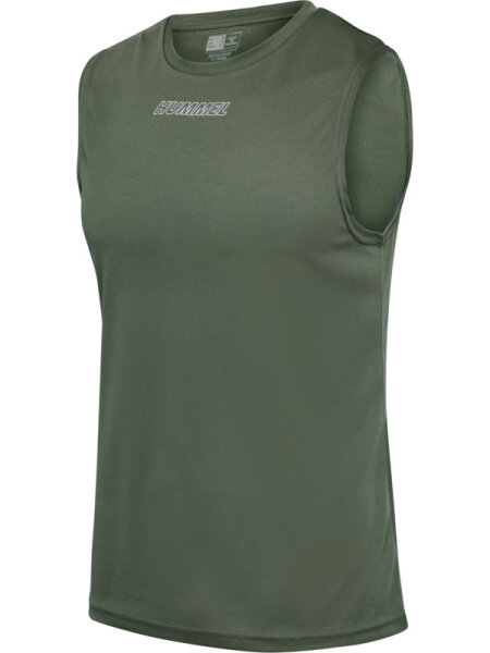 Hummel hmlTE FLEX TANKTOP - CLIMBING IVY - 2XL