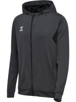 Hummel hmlAUTHENTIC PL ZIP HOODIE - ASPHALT - M