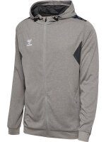 Hummel hmlAUTHENTIC PL ZIP HOODIE - GREY MELANGE - L