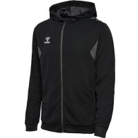 Hummel hmlAUTHENTIC PL ZIP HOODIE - BLACK - 3XL