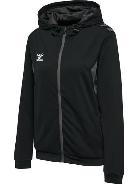 Hummel hmlAUTHENTIC PL ZIP HOODIE WOMAN - BLACK - XS