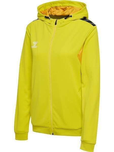 Hummel hmlAUTHENTIC PL ZIP HOODIE WOMAN - BLAZING YELLOW - S