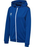 Hummel hmlAUTHENTIC PL ZIP HOODIE WOMAN - TRUE BLUE - M