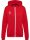 Hummel hmlAUTHENTIC PL ZIP HOODIE WOMAN - TRUE RED - L