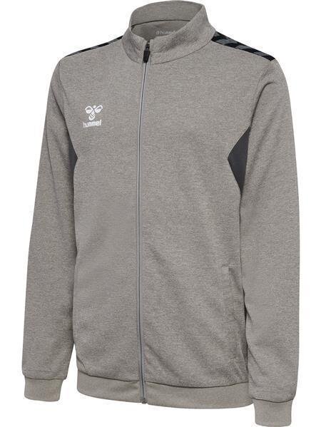 Hummel hmlAUTHENTIC PL ZIP JACKET KIDS - GREY MELANGE - 116