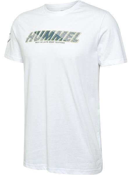 Hummel hmlTE EFFORT COTTON T-SHIRT - WHITE - L