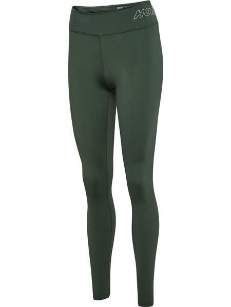 Hummel hmlTE FUNDAMENTAL MID WAIST TIGHTS - CLIMBING IVY - S