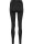 Hummel hmlTE FUNDAMENTAL MID WAIST TIGHTS - BLACK/WHITE - L