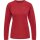 Hummel WOMEN CORE RUNNING T-SHIRT L/S - TANGO RED - L