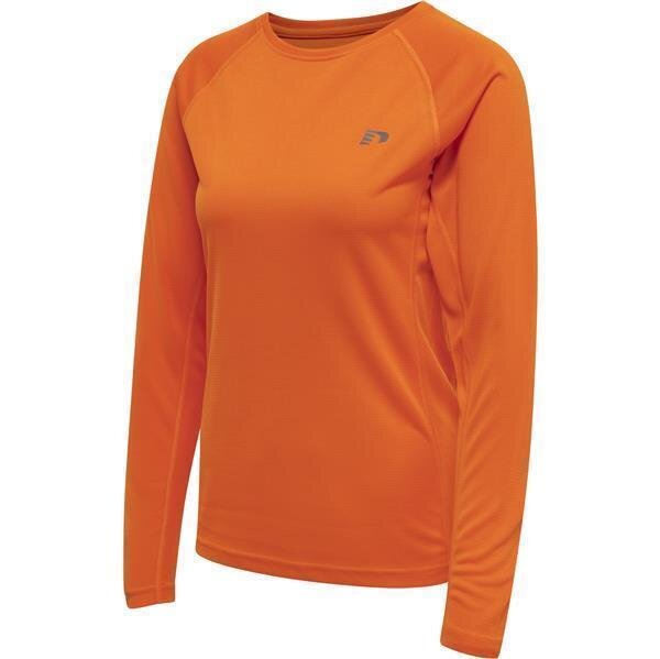 Hummel WOMEN CORE RUNNING T-SHIRT L/S - ORANGE TIGER - L