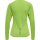 Hummel WOMEN CORE RUNNING T-SHIRT L/S - GREEN FLASH - L